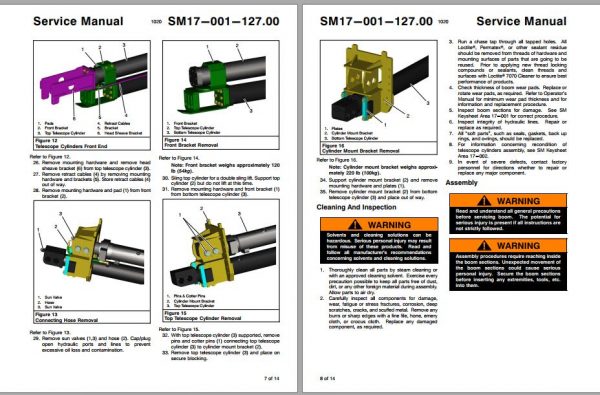 Linkbelt Telescopic Crawler Crane TCC 800 Service Manual 2