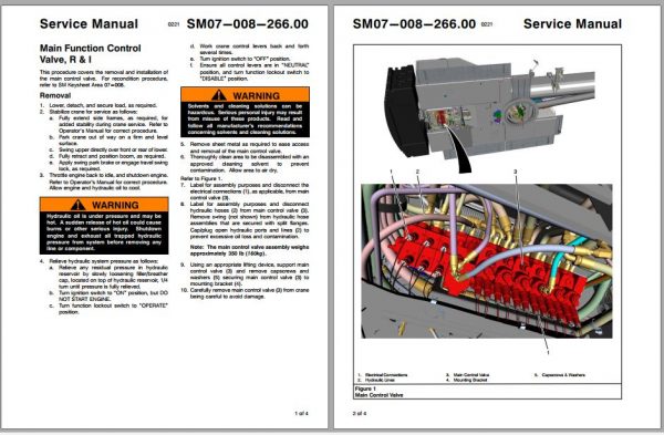 Linkbelt Telescopic Crawler Crane TCC 800 Service Manual 3