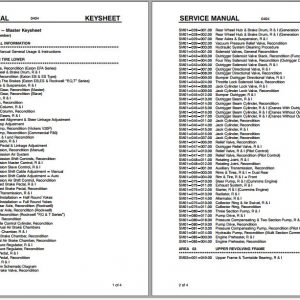Linkbelt Telescopic Truck Crane HTC 1190 HTC 11100 Service Manual 1