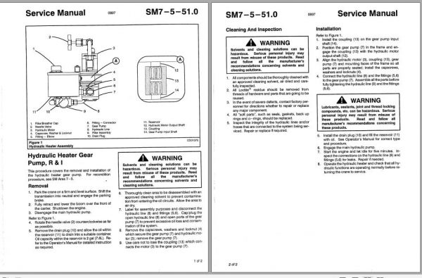 Linkbelt Telescopic Truck Crane HTC 1190 HTC 11100 Service Manual 3