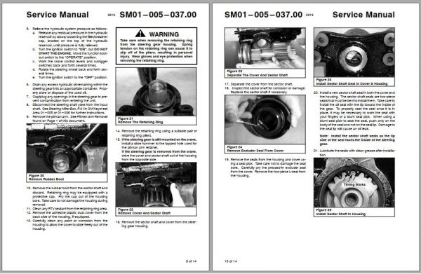 Linkbelt Telescopic Truck Crane HTC 86100 Service Manual 2