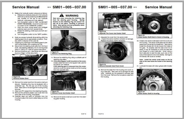 Linkbelt Telescopic Truck Crane HTC 8650XL II Service Manual 2
