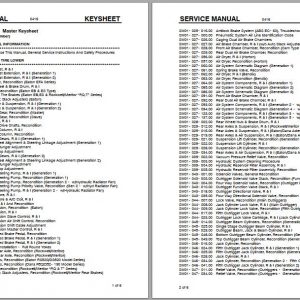 Linkbelt Telescopic Truck Crane HTC 8670 HTC 8675 Service Manual 1