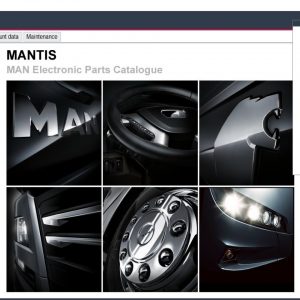 MAN MANTIS v660 EPC 06.2021 Spare Parts Catalogue DVD 1