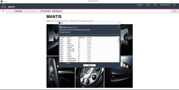 MAN MANTIS v660 EPC 06.2021 Spare Parts Catalogue DVD 2