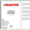Manitou Articulated Jib Platform 160 180 ATJ Repair Operator Manuals 1