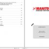 Manitou Forklift ME 315 C 24V S3 US Repair Manual 647560EN 1