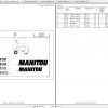 Manitou Forklift ME315 ME316 ME318 ME320 Genuine Part Catalogues 3