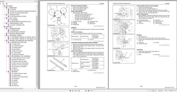 Manitou Kubota Engine V2403 EURO 3 Repair Manual 647005EN 2