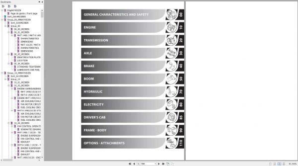 Manitou MHT 1490 10130 ST4 T4F MHT X 1490 10130 ST3A Repair Manual 647491EN 25 11 2020 2