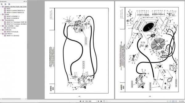 Manitou MHT780 MHT860 MHT950 MHT X780 MHT X860 MHT X950 T E3 LT E3 Repair Manual 647145EN 2
