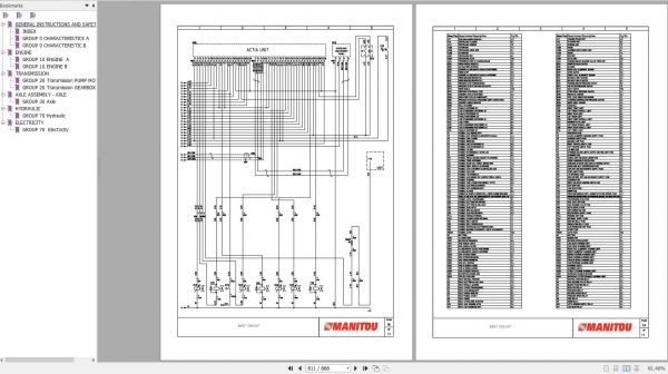 Manitou MHT780 MHT860 MHT950 MHT X780 MHT X860 MHT X950 T E3 LT E3 Repair Manual 647145EN 3