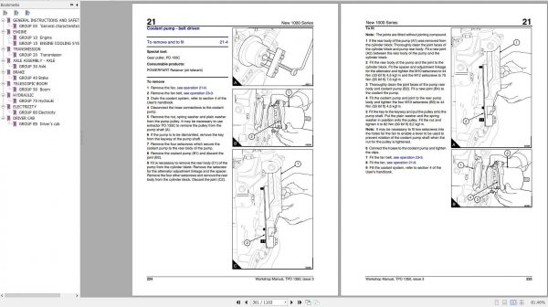 Manitou ML 632 635 MT 835 940 1233 1240 1330 1337 1637 1740 Serie 2 T MU Repair Manual 547753EN 2