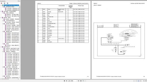 Manitou MLT 1035 L TURBO LSU S3 E2 Genuine Parts Catalogue 2