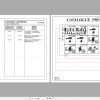 Manitou MLT 630 634 731 MT 732 932 Serie B E2 Parts Catalogue CD547845 1