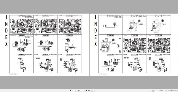 Manitou MLT 630 634 731 MT 732 932 Serie B E2 Parts Catalogue CD547845 2