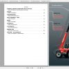 Manitou MLT 634 731 735 741 932 1030 1035 Repair Manuals 4