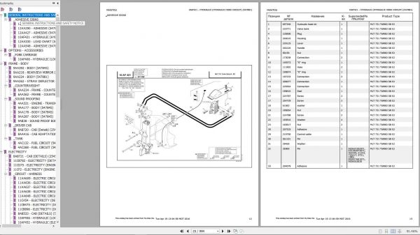 Manitou MLT 731 TURBO SB E2 Genuine Parts Catalogue 2