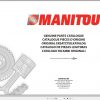 Manitou MLT 731 TURBO SB E3 Genuine Parts Catalogue 1