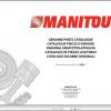 Manitou MLT 731 TURBO SF E3 Genuine Parts Catalogue 1