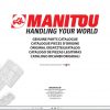 Manitou MLT 733 115 D ST4 S3 TRACT LSU Genuine Parts Catalogue 1