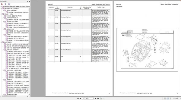 Manitou MLT 735 120 LSU S4 E3 Genuine Parts Catalogue 2