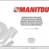 Manitou MLT 741 120 H LSU Genuine Parts Catalogue 1