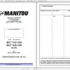 Manitou MLT 741 940 120 HLSU Instruction Manual 648364FR 1