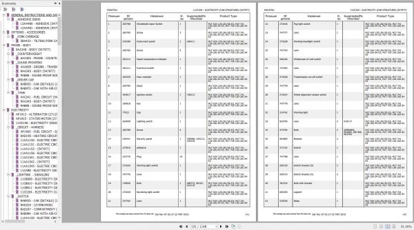 Manitou MLT 741 LSU S4 E3 Genuine Parts Catalogue 2