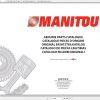 Manitou MLT 840 1040L 115 137 PS JD ST4 S1 ST3B Genuine Part Catalogues 1