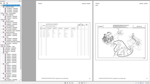 Manitou MLT 845 120 E3 Genuine Parts Catalogue 2