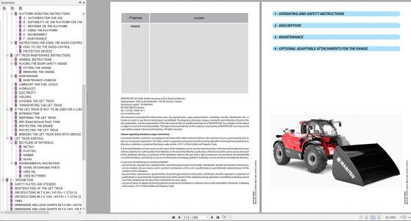 Manitou MLT X 841 1041 145 PS L Y ST3A S1 Operators Manual 647874EN USM4 A122020 2