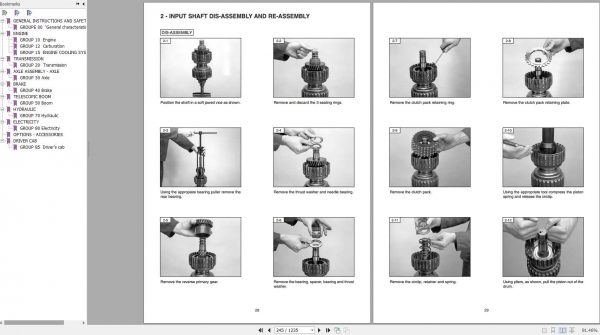 Manitou MLT1035 S3E2 MLT 630 634 731 SB SC E2 MT 7342 932 SB E2 Repair Manual 2