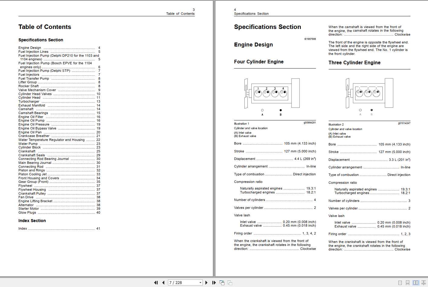 Manitou MSI 40 H S1 E2 MSI 50 H S1 E2 I. C. Engine Repair Manual 1