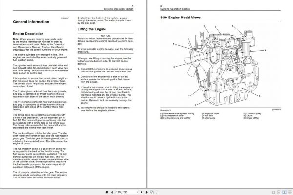 Manitou MSI 40 H S1 E2 MSI 50 H S1 E2 I. C. Engine Repair Manual 2