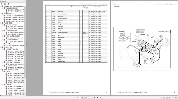 Manitou MT 1030 EASY 75D ST3B S1 Genuine Parts Catalogue 2