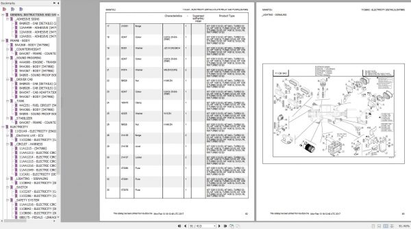 Manitou MT 1235 S S3 E3 Genuine Parts Catalogue 2