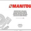 Manitou MT 1240 L TURBO S2 Genuine Parts Catalogue 1