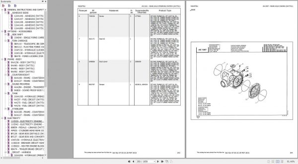 Manitou MT 1330 SL S2 Genuine Parts Catalogue 547751 2