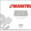 Manitou MT 1335 H SL TURBO S2 E2 Genuine Parts Catalogue 1