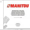 Manitou MT 1335 H SL TURBO ULTRA ORH RC S2 E2 Genuine Parts Catalogue 1