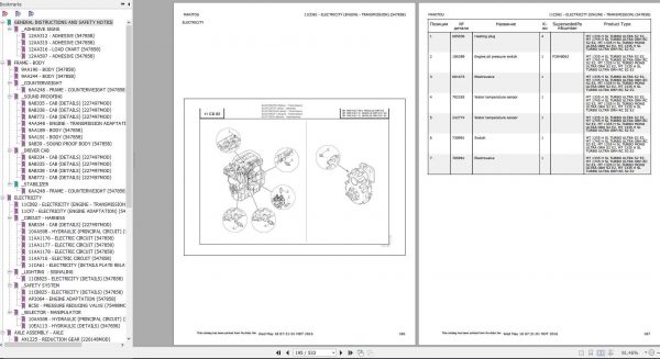 Manitou MT 1335 H SL TURBO ULTRA ORH RC S2 E2 Genuine Parts Catalogue 2