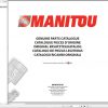 Manitou MT 1335 H ST3B from SN 909539 Genuine Parts Catalogue 1