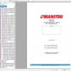 Manitou MT 1440 1840 A H Privilege Operators Manuals RU FR 1