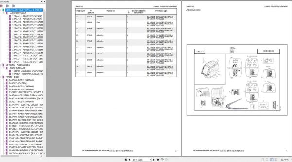 Manitou MT 1440 1840 A PRIVILEGE Genuine Parts Catalogue 2