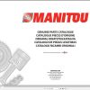 Manitou MT 1440 1840 A ST3B Genuine Parts Catalogue 1
