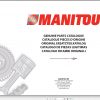 Manitou MT 1637 Genuine Parts Catalogue 1