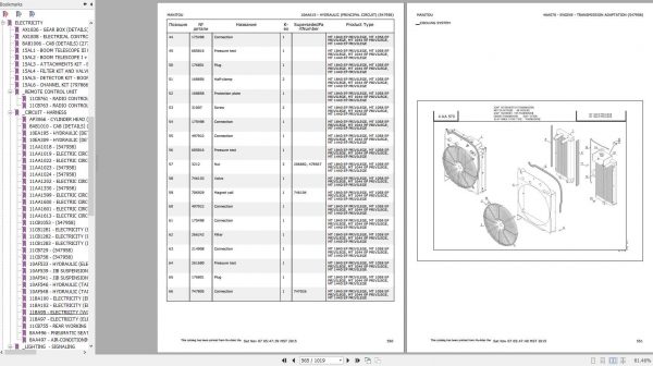 Manitou MT 1840 EP PRIVILEGE Genuine Parts Catalogue 2