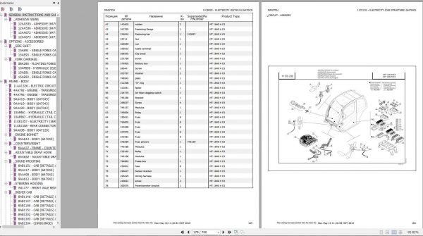 Manitou MT 1840 H E3 Genuine Parts Catalogue 2