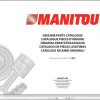 Manitou MT 1840 H PRIVILEGE Genuine Parts Catalogue 1